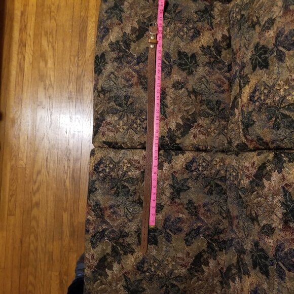 Quality, English leather, thick, handmade, artisan belt, S, M, tooled leather - Picture 4 of 4